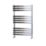 Towelrads 800mm x 500mm 873BTU Chrome Flat Designer Towel Radiator