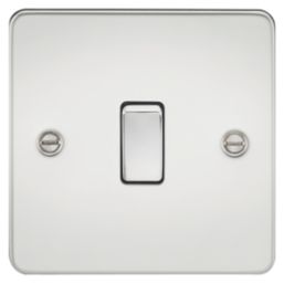 Knightsbridge  20A 1-Gang DP Control Switch Polished Chrome
