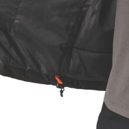 Regatta Navigate 100% Waterproof Jacket Black/Orange Pop X Large Size 43.5" Chest