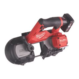 Milwaukee M12FBS64-402C 64mm 12V 2 x 4.0Ah Li-Ion RedLithium Brushless Cordless Bandsaw