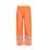 Site Huske Hi-Vis Over Trousers Elasticated Waist Orange Large 27" W 30" L