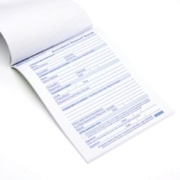 Wallace Cameron  Accident Report Book