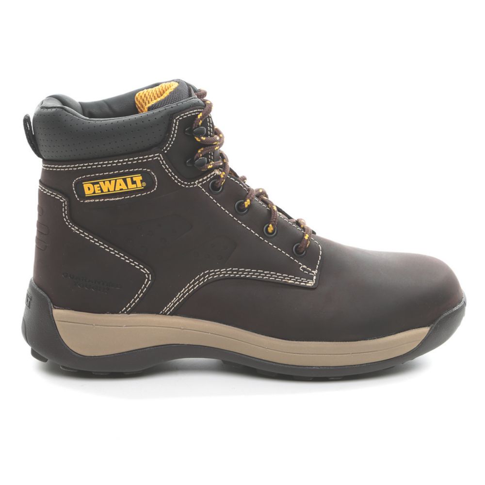 Stanley Tradesman Safety Boots Brown Size 10 - Screwfix