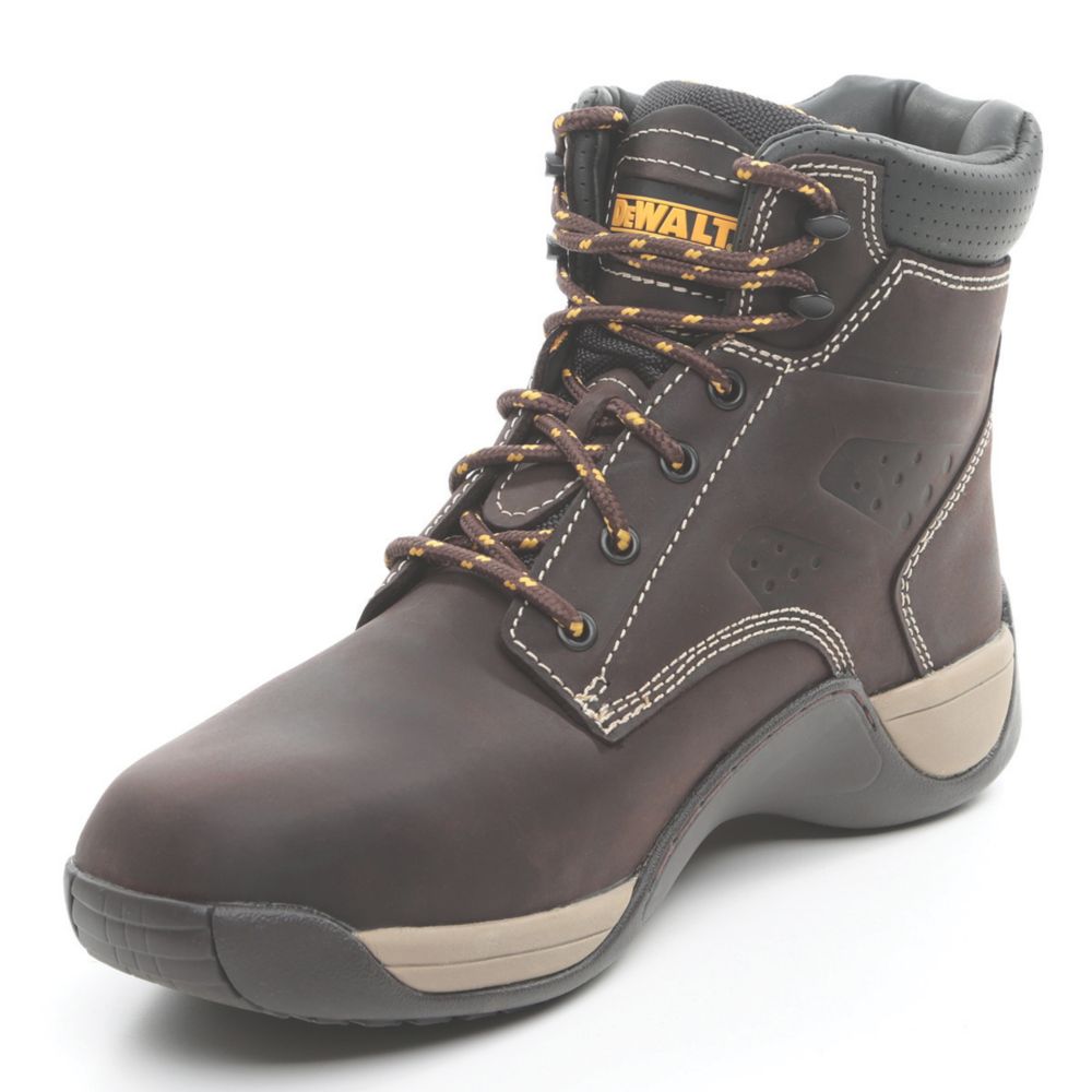 Dewalt bolster 2025 safety boots brown