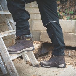 DEWALT Bolster Size 10  Brown  Steel Toe Cap Safety Boots