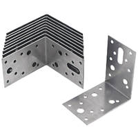Sabrefix Heavy Duty Angle Brackets Stainless 60 x 90mm 10 Pack