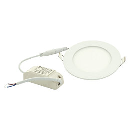 Luceco Eco Circular Luxpanel Fixed  LED Slimline Edgelit Integrated Downlight White 9W 650lm