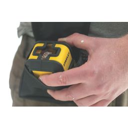 Stanley Cubix STHT77498-1 Red Self-Levelling Cross-Line Laser Level