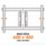 AVF APM6500 Heavy Duty TV Wall Mount  Full Motion 37 to 80"