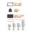 AVF APM6500 Heavy Duty TV Wall Mount  Full Motion 37 to 80"