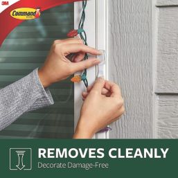 Command Clear Self-Adhesive Decorating Clip 26 Pack