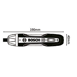 Bosch GO 3.6V 1 x 1.5Ah Li-Ion Coolpack  Cordless Screwdriver