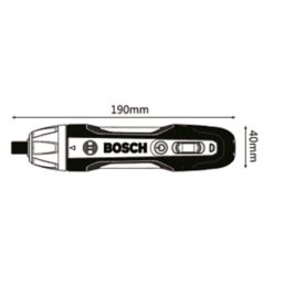 Bosch GO 3.6V 1 x 1.5Ah Li Ion Coolpack Cordless Screwdriver