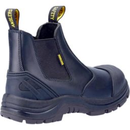 Amblers AS306C Metal Free Safety Dealer Boots Black Size 8 - Screwfix