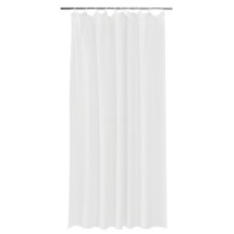 Shower Curtain White 180cm x 180cm