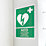 "Automated External Defibrillator" Safety Sign 210mm x 148mm