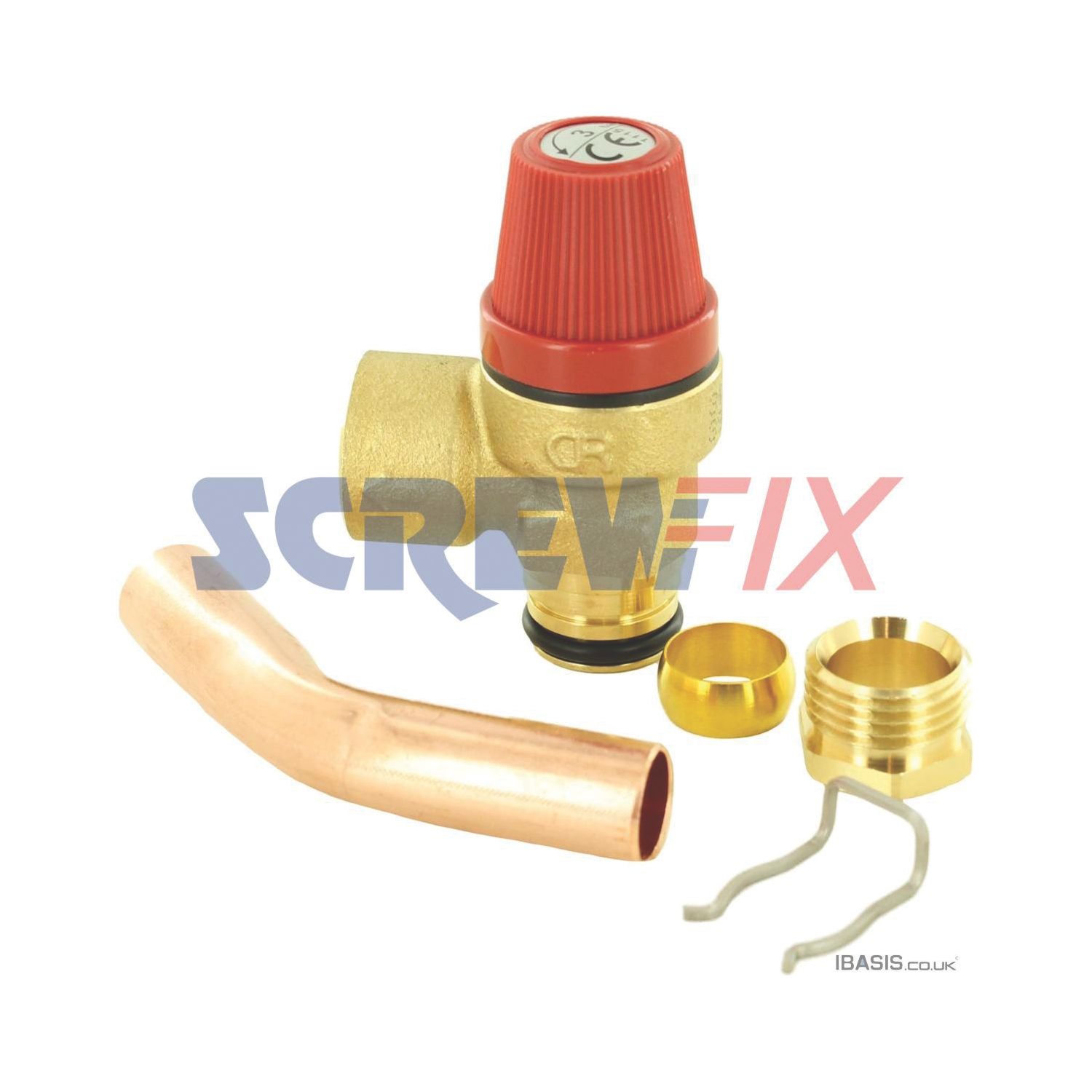 Baxi 720481601 Safety Pressure Relief Valve & Pipe (256TR)