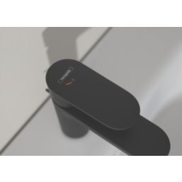 Hansgrohe Vernis Blend 70 Matt Black 126mm Cloakroom Lever Mono Basin Mixer Tap