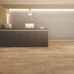 Kraus Ennerdale Natural Look Brown Wood-Effect LVT Flooring 2.75m²