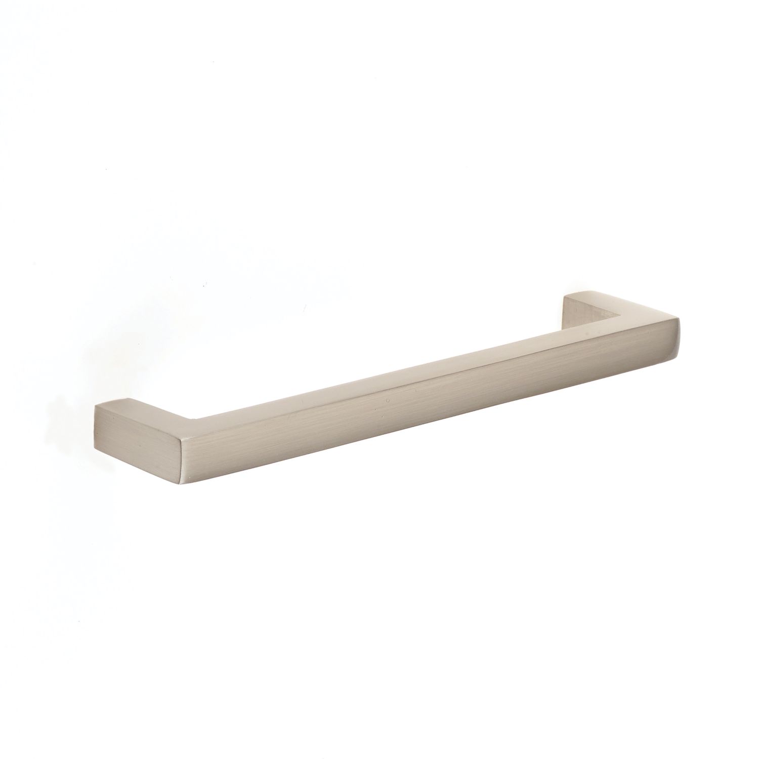 Select Handle - Square Bar Satin Nickel 128mm 2 Pack (256YY)