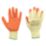 Safe 4U Safe 4U Builders Gloves Orange Medium
