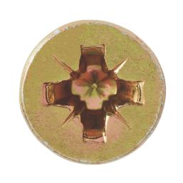 TurboGold  PZ Double-Countersunk  Multipurpose Screws 5mm x 100mm 1000 Pack