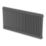 Flomasta 600mm x 1190mm 4175BTU Anthracite Horizontal 2 Column Radiator