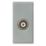 Knightsbridge  Modular Coaxial TV Socket Grey