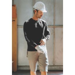 Reebok  Sweatshirt Black Medium 38-40" Chest