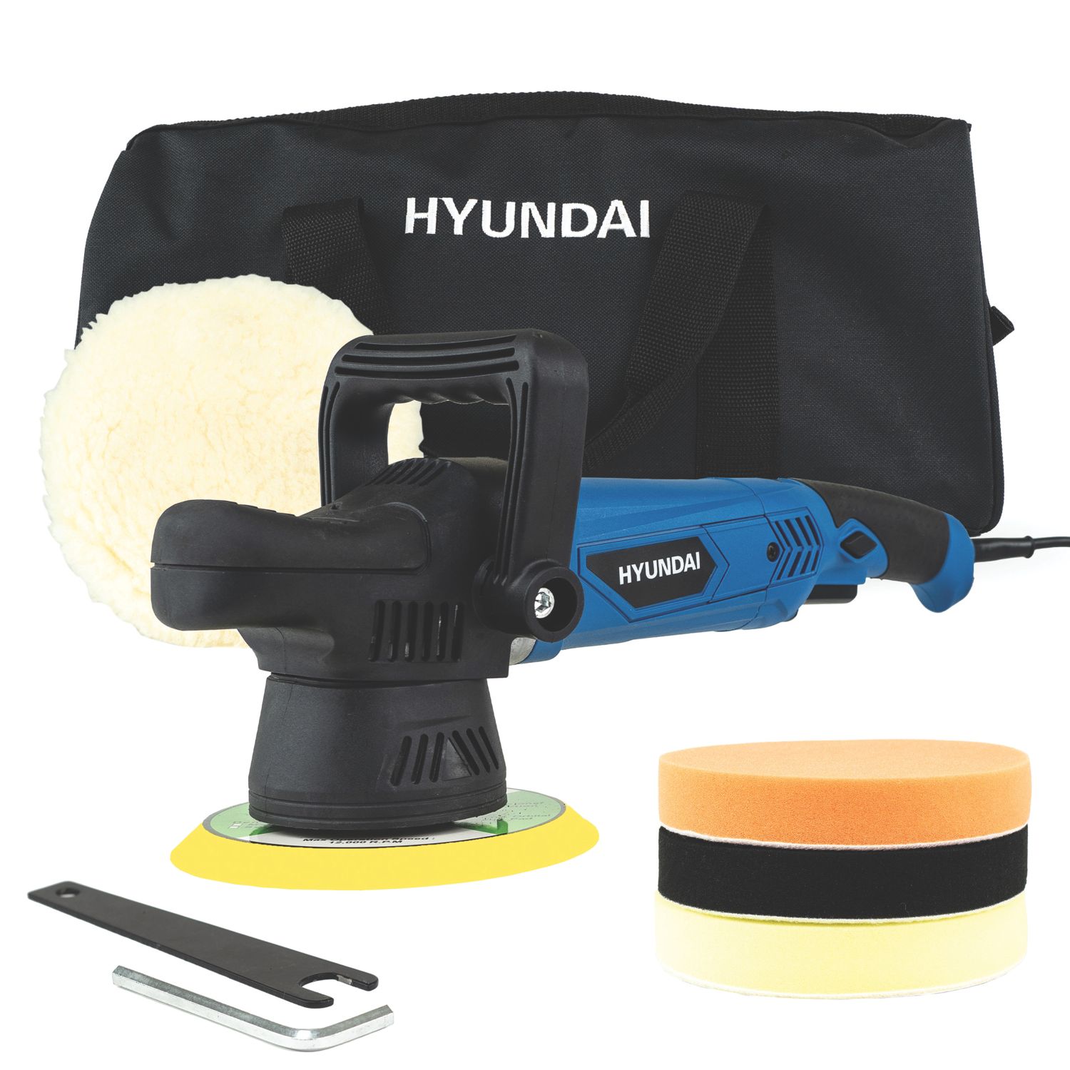 Hyundai HYDAP900E Electric Car Polisher 230V (257FN)