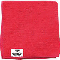 Unger Microfibre Cloths Red 400 x 400mm 10 Pack