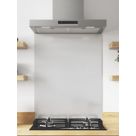 Wilsonart  Glacier White/Neptune Blue Hob Splashback 600mm x 800mm x 4mm