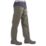 Amblers Forth   Safety Thigh Waders Green Size 6