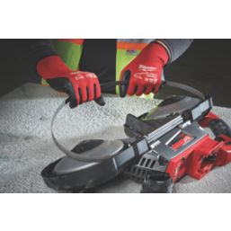 Milwaukee  Dipped Gloves Red Large