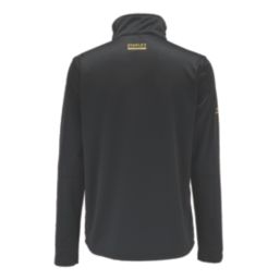 Stanley FatMax Napier 1/4 Zip Fleece Black X Large 46" Chest