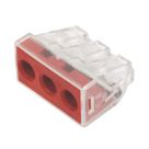 Wago 773-173 41A 3-Way Push-Wire Connectors 50 Pack