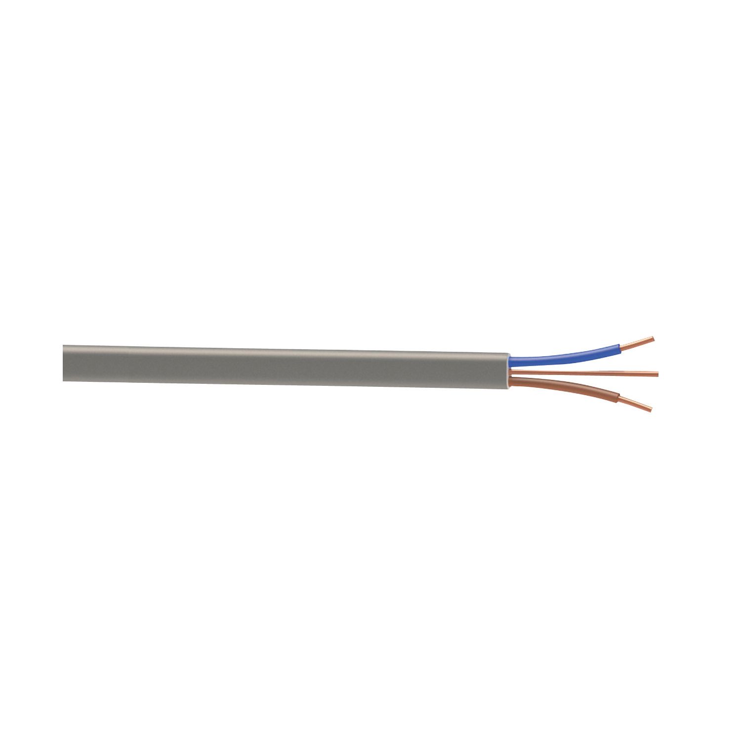 Prysmian 6242Y Grey 4mm² Twin & Earth Cable 25m Coil (25819)