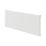 Flomasta  578mm x 1200mm 2494BTU White Horizontal Designer Radiator