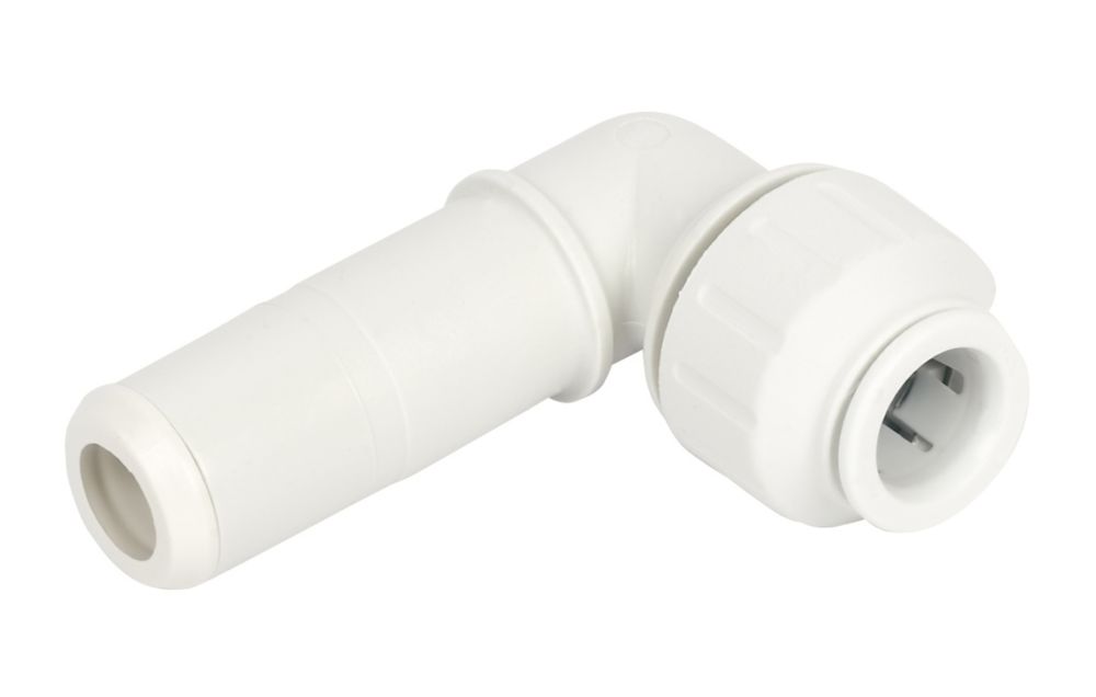 JG Speedfit  Plastic Push-Fit Reducing 90° Stem Elbow F 10mm x M 15mm