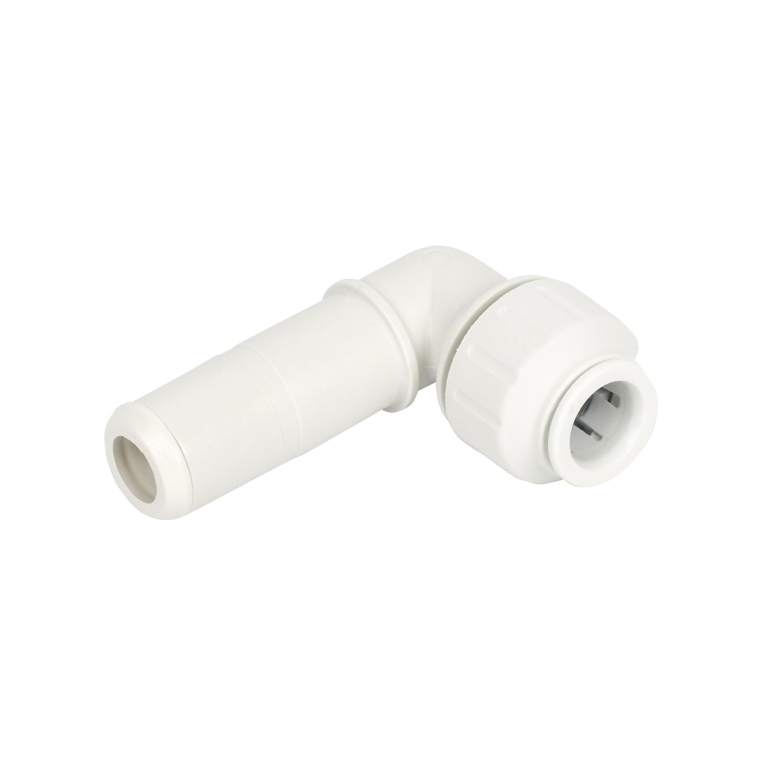 JG Speedfit Plastic Push-Fit Reducing 90° Stem Elbow F 10mm x M 15mm (25870)