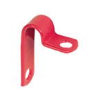Prysmian AP7 Fire Rated Alarm Cable Clips 7.8-8.2mm Red 100 Pack