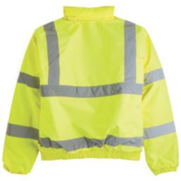 Pro RTX High Visibilty  Bomber Jacket Yellow Large 44" Chest