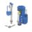 Thomas Dudley Ltd  Siphon Toilet Repair Kit Blue