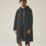 Regatta Adult Waterproof Changing Robe Black / Slate Grey X Large / 2X Large Size 68" Chest