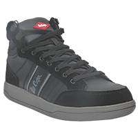 Lee Cooper LCSHOE099   Safety Trainer Boots Black/Grey Size 8