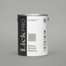 LickPro 5Ltr Smooth Grey 11 Masonry Paint