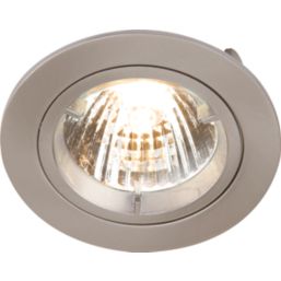 Knightsbridge  Fixed  Recessed Downlight Brushed Chrome