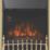 Focal Point Blenheim Brass Remote Control Freestanding, Semi-Recessed or Fully Inset Electric Fire 480mm x 114mm x 595mm
