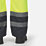 Regatta Pro Hi-Vis Cargo Trousers Yellow / Navy 40" W 31" L