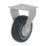 Essentials Heavy Duty TPR Fixed Castor 75mm Grey